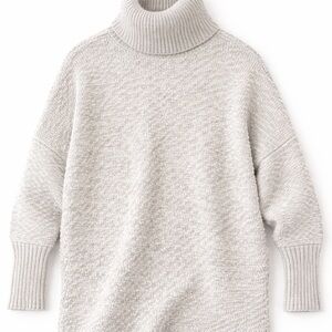 moon & madison Light Gray Turtleneck Sweater